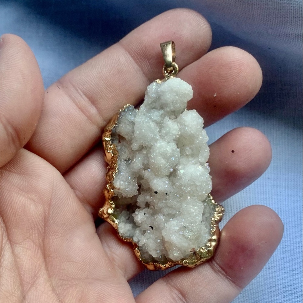 Geode pendant